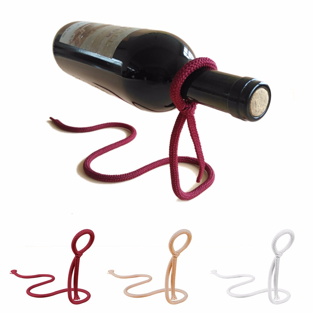 Unique Magic Illusion Floating Wine Bottle Holder - Enhance Your Bar's Elegance