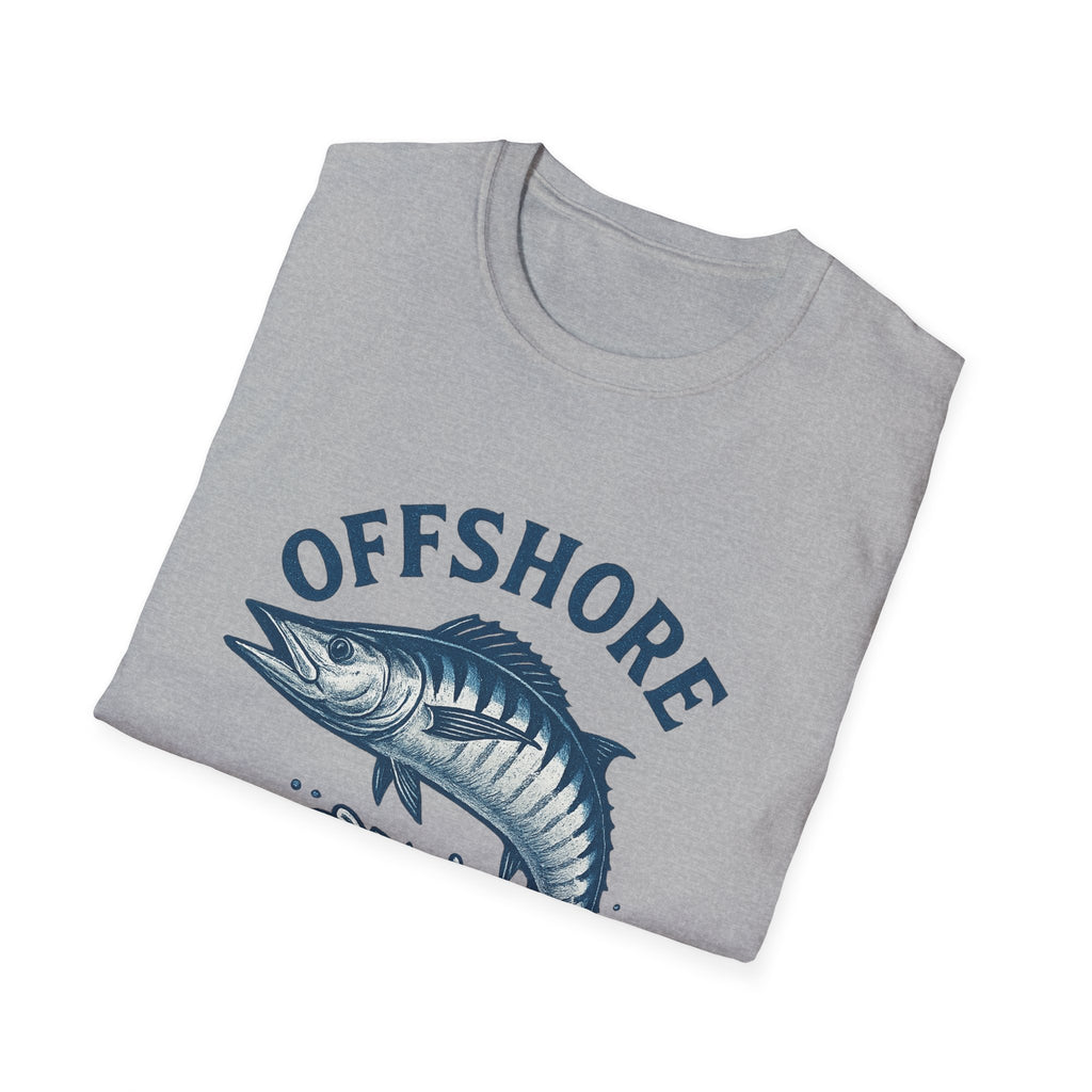 Fishing T-Shirt — "Offshore Adventure" Maritime Graphic Tee