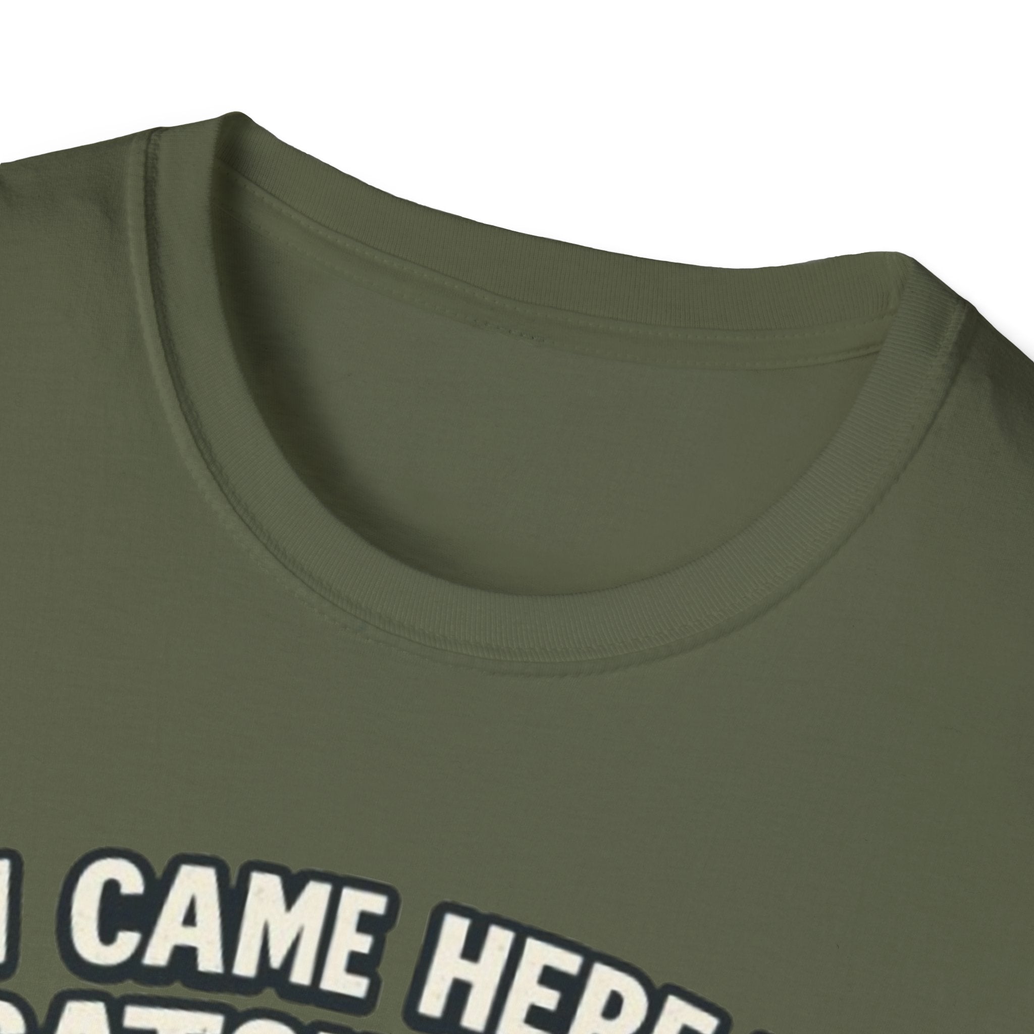 Fishing T-Shirt — "I Came Here To Catch Fish, Not These Hands" Funny Angler Tee