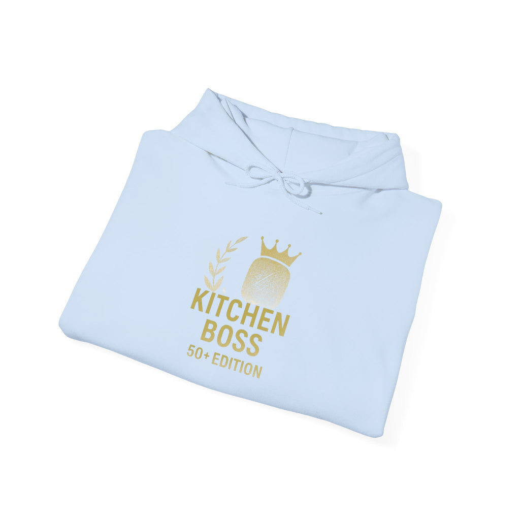 Kitchen Boss Pickleball Hoodie - 50th Edition Gold Crown Chef Gift