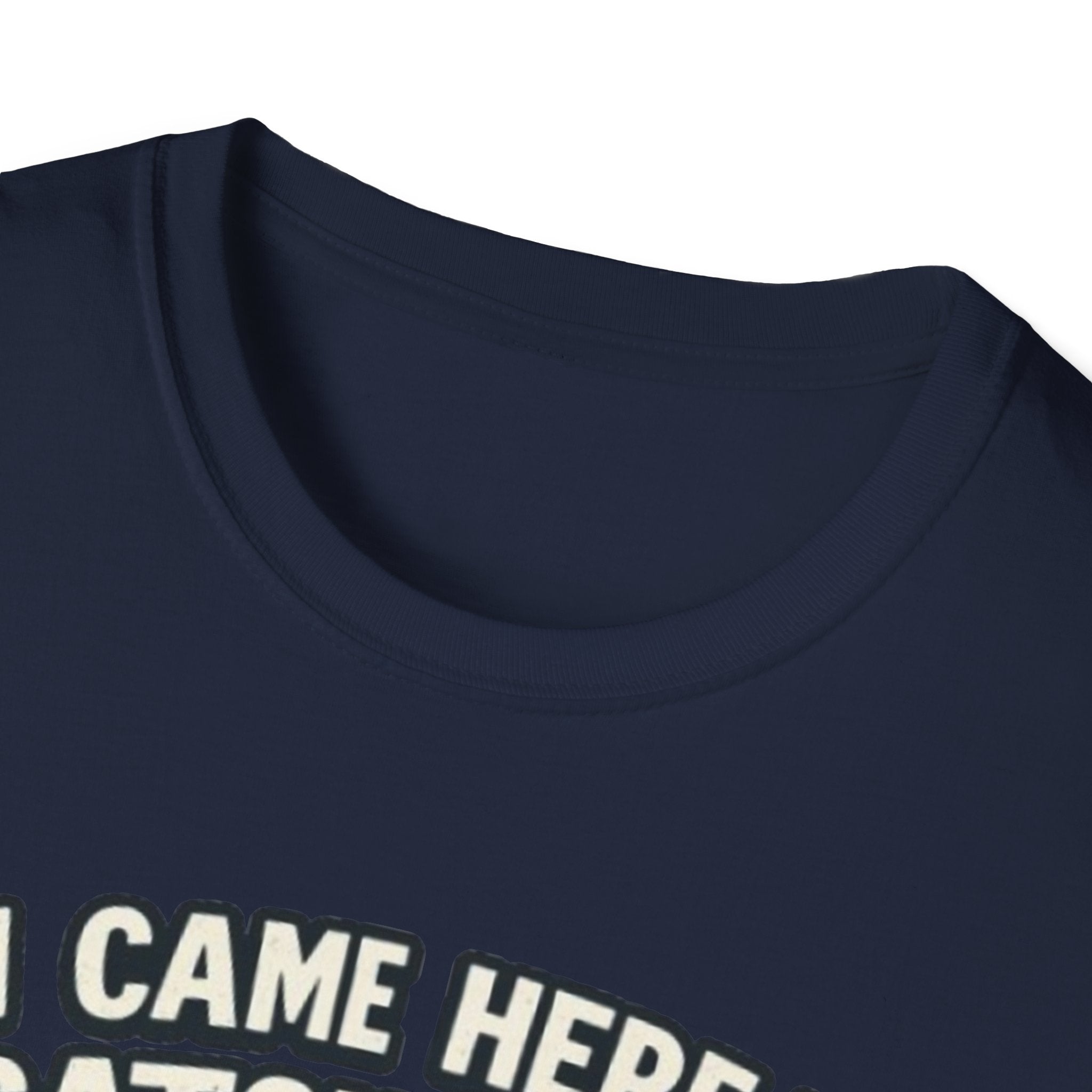 Fishing T-Shirt — "I Came Here To Catch Fish, Not These Hands" Funny Angler Tee