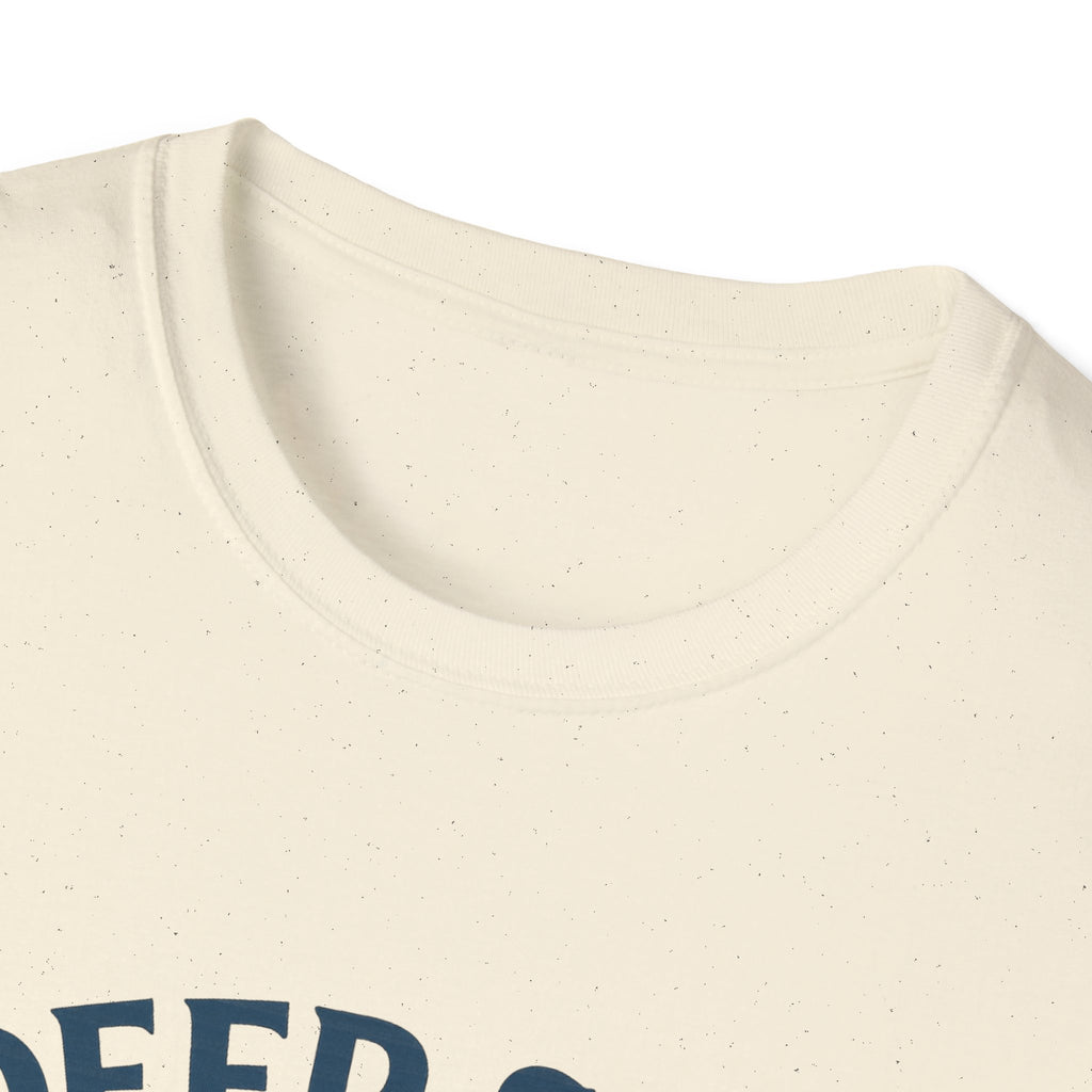 Deep Sea Fishing T-Shirt — "Deep Sea Into the Blue" Graphic Tee