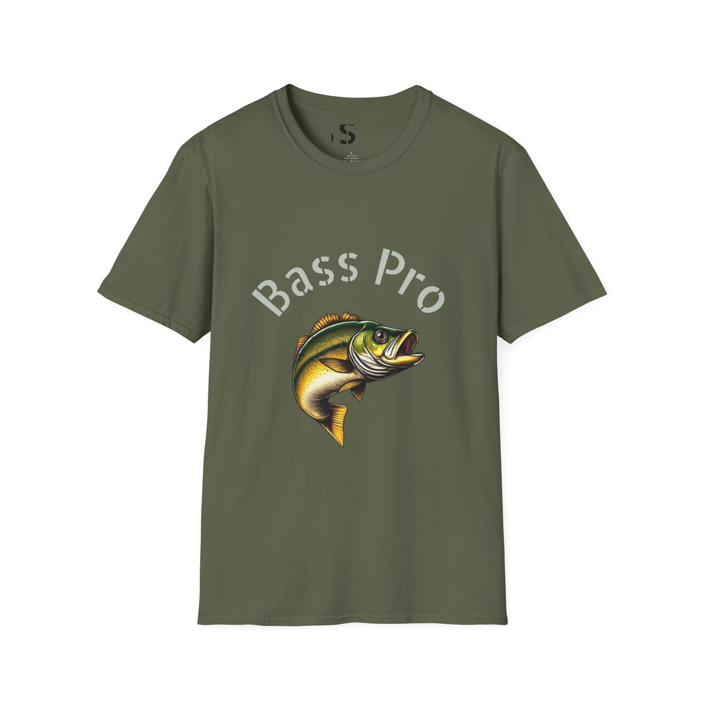 Bass Pro Fishing T-Shirt — Graphic Largemouth Bass Tee