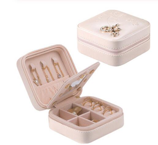 Stylish Portable Jewelry Box for Travel