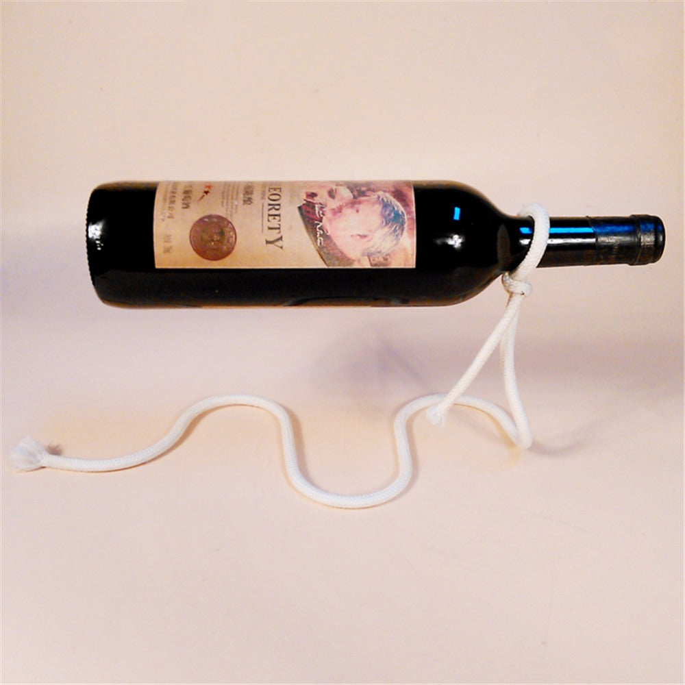 Unique Magic Illusion Floating Wine Bottle Holder - Enhance Your Bar's Elegance