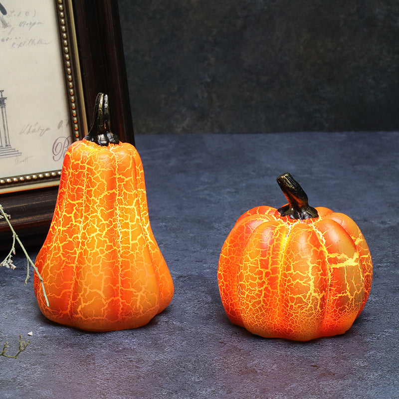 Shop Halloween Pumpkin Lanterns: LED Candle Simulation for Festive Decor