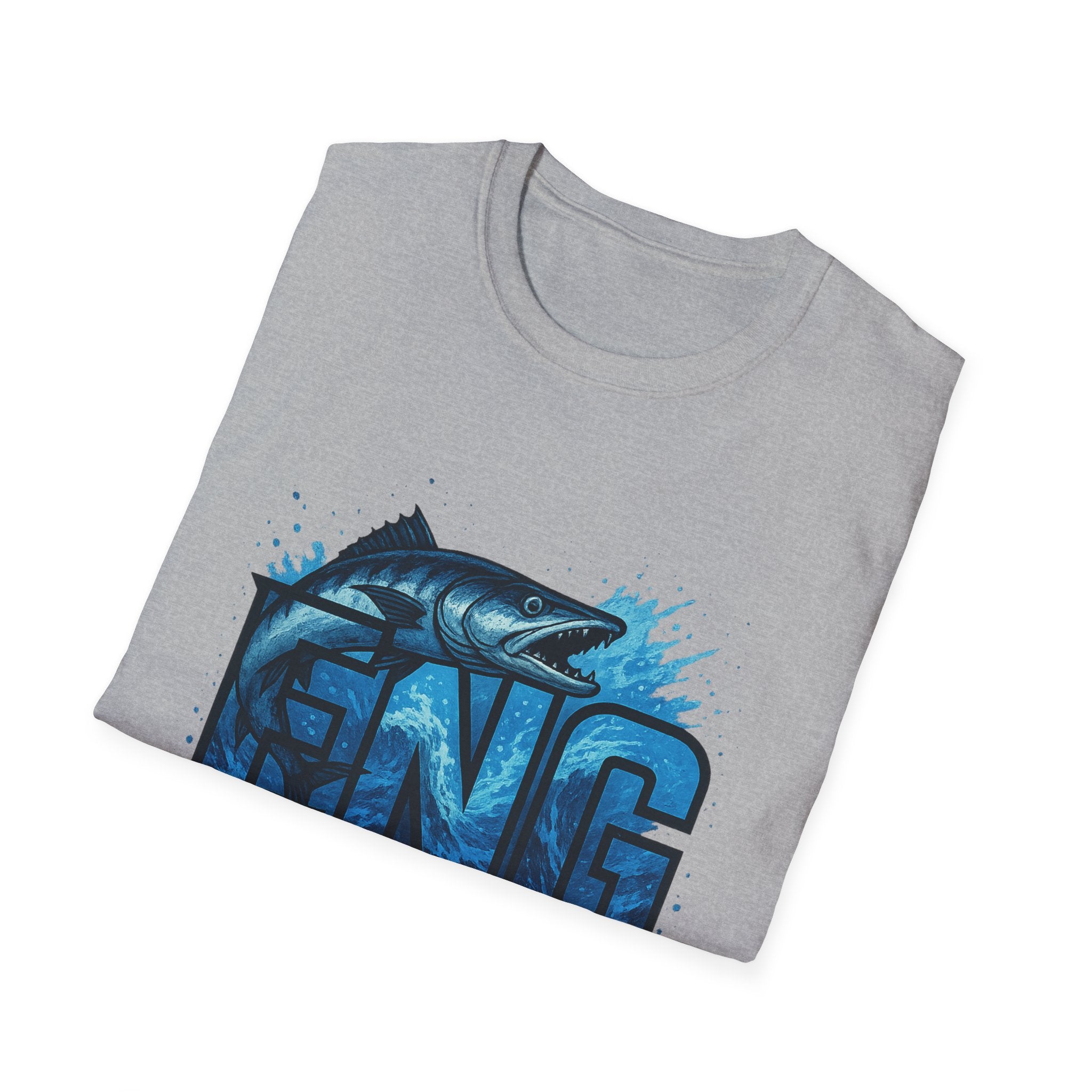 ENG Blue Marlin Fishing T‑Shirt — Sporty Ocean Graphic Tee