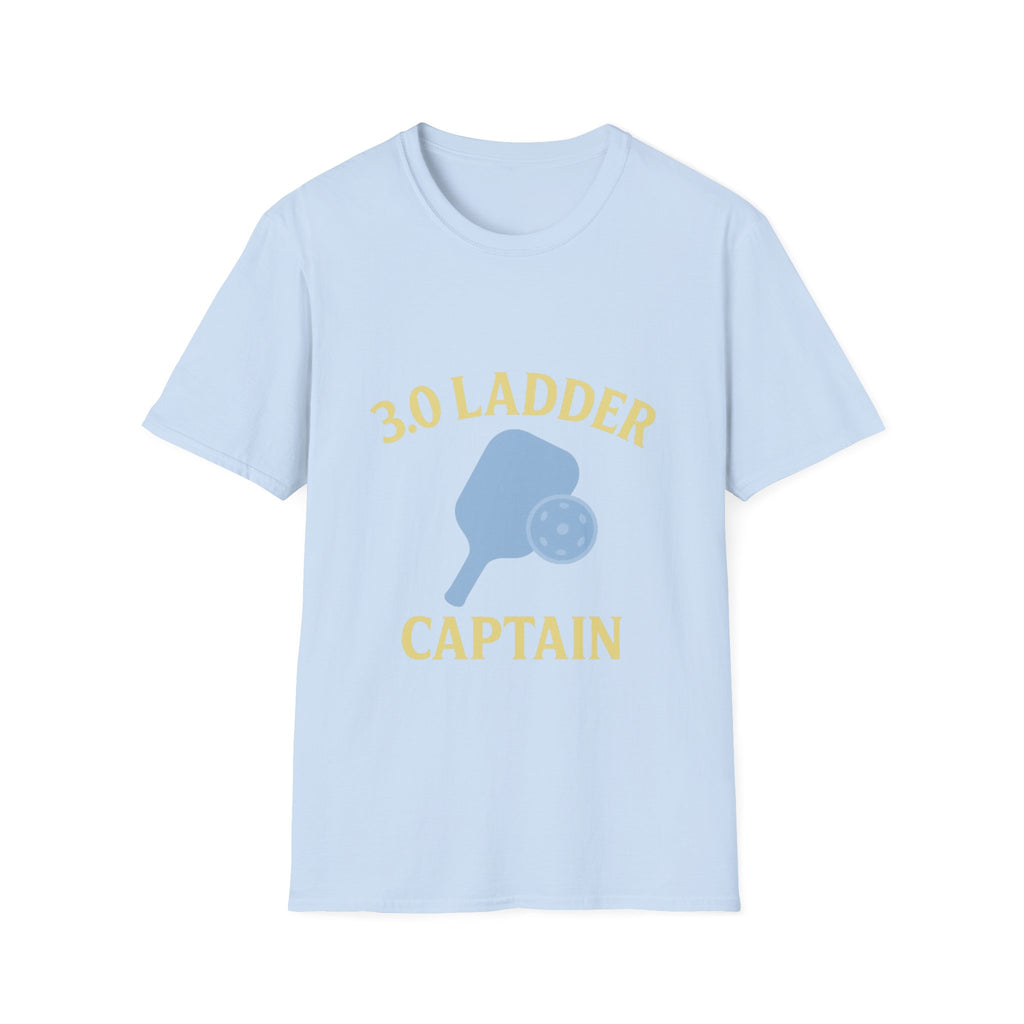 3.0 Ladder Captain T-Shirt — Pickleball Paddle Graphic Tee