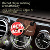 Retro Record Player Car Air Freshener - Aromatic Spin Phonograph Diffuser