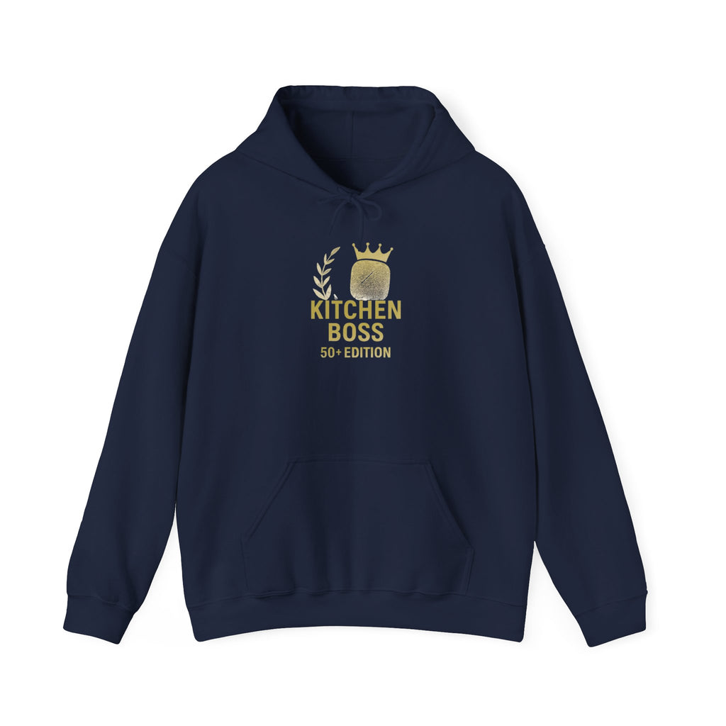 Kitchen Boss Pickleball Hoodie - 50th Edition Gold Crown Chef Gift