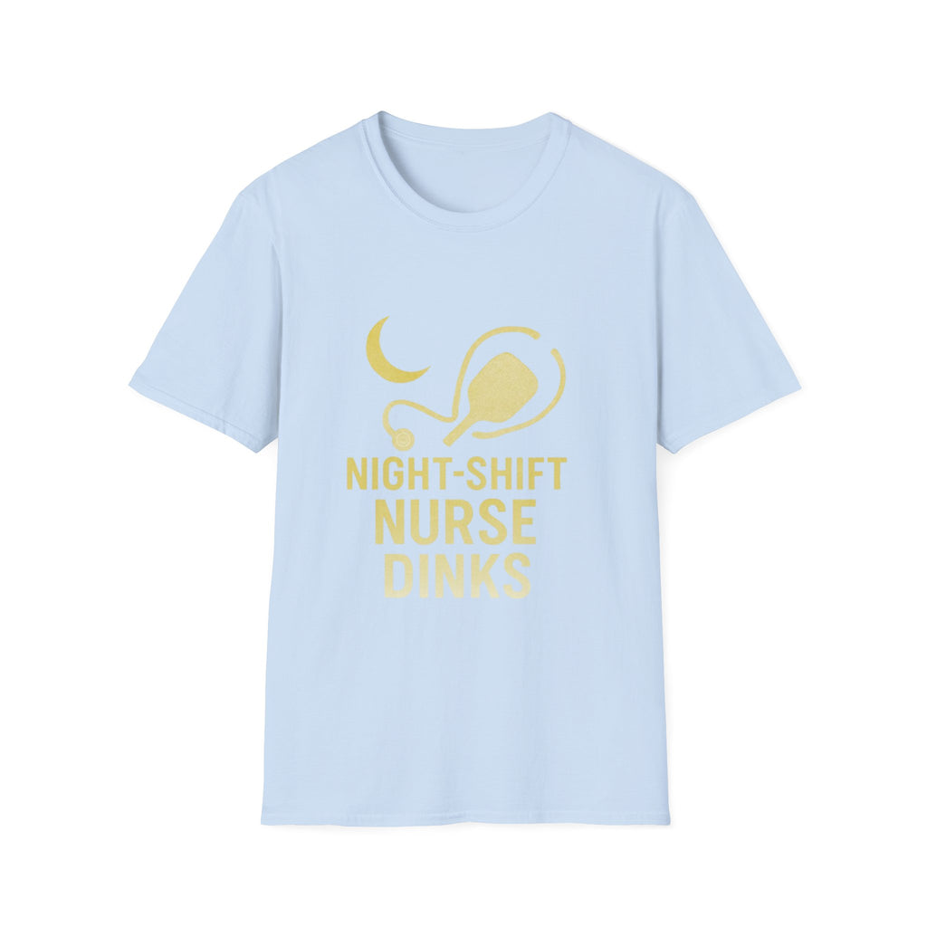 Night-Shift Nurse Pickleball Shirt — 'Dinks' Design