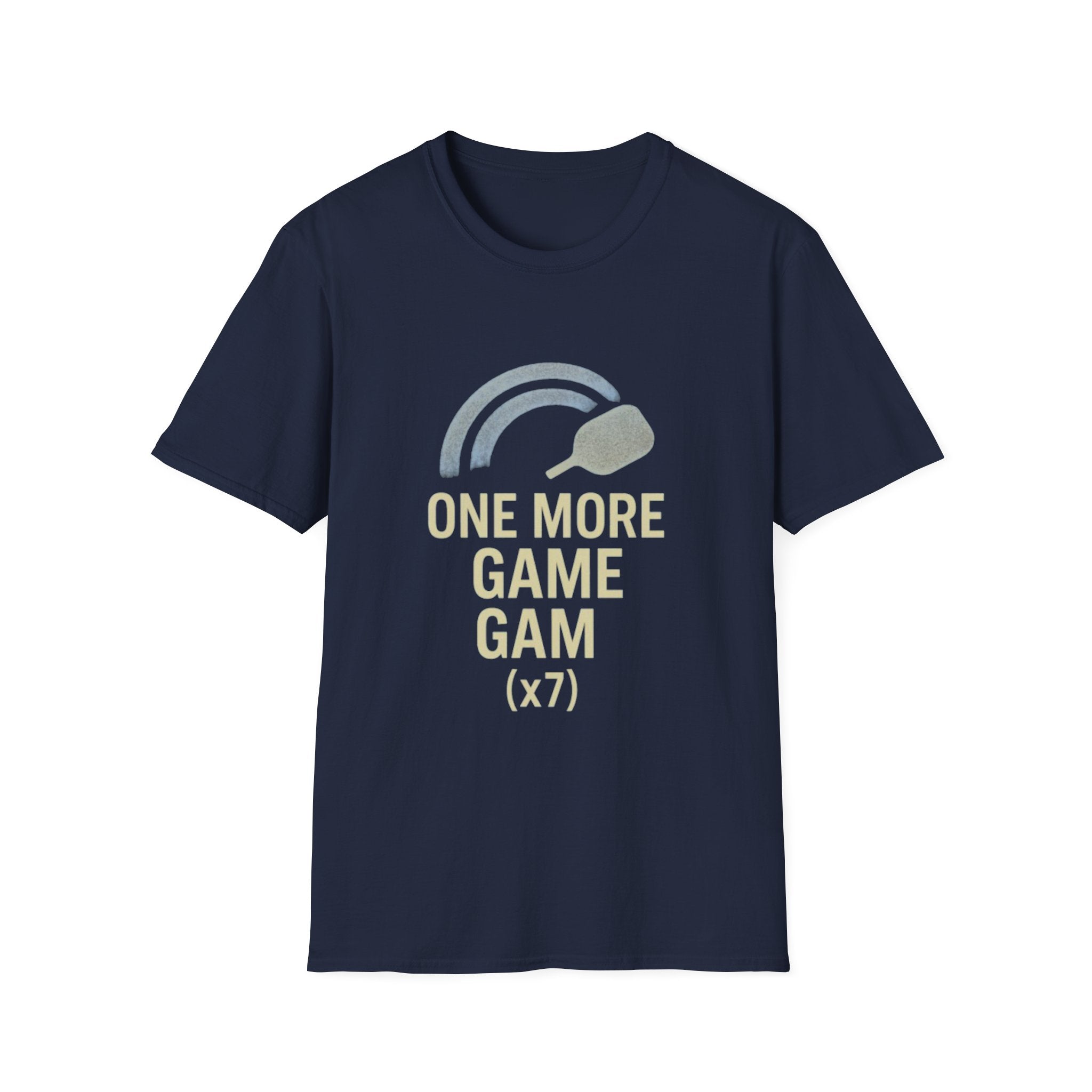 One More Game Pickleball Graphic T-Shirt