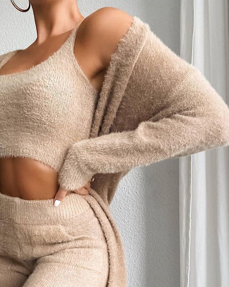 Snug Pajamas Loungewear Fleece - 3 piece set