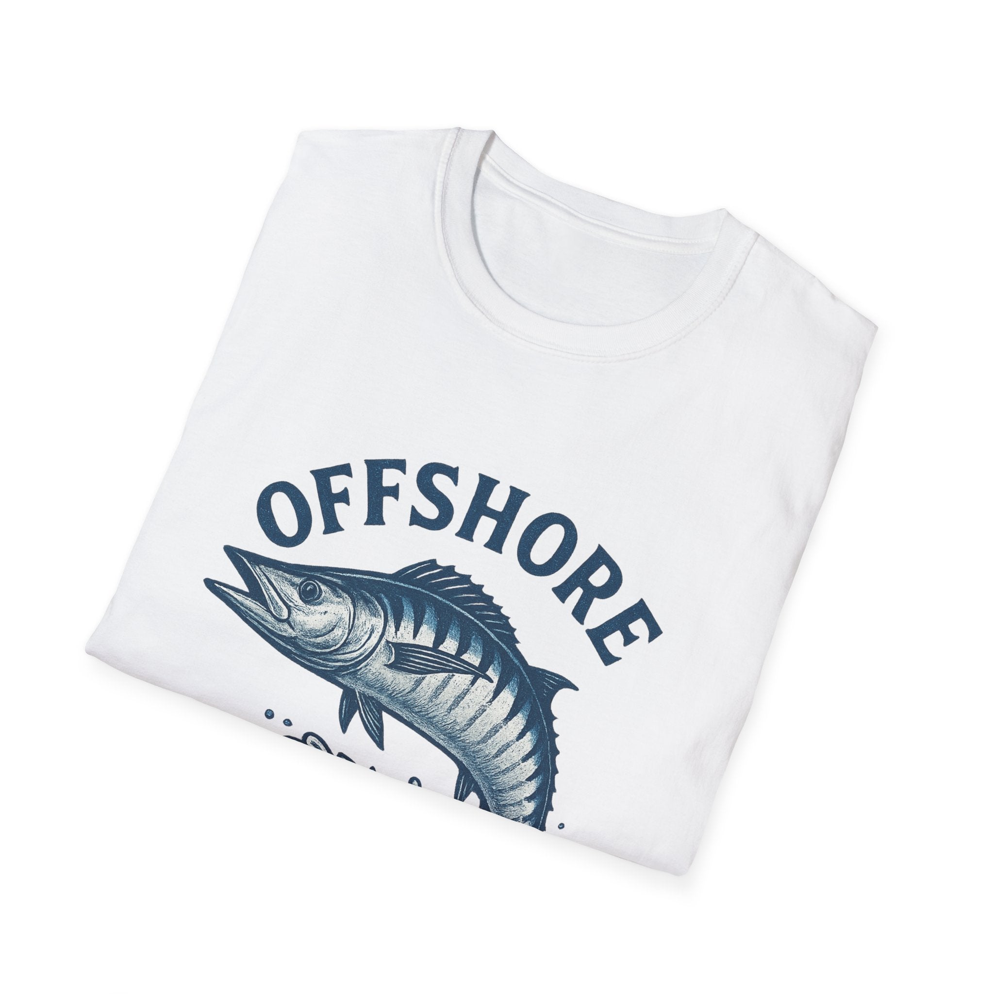 Fishing T-Shirt — "Offshore Adventure" Maritime Graphic Tee