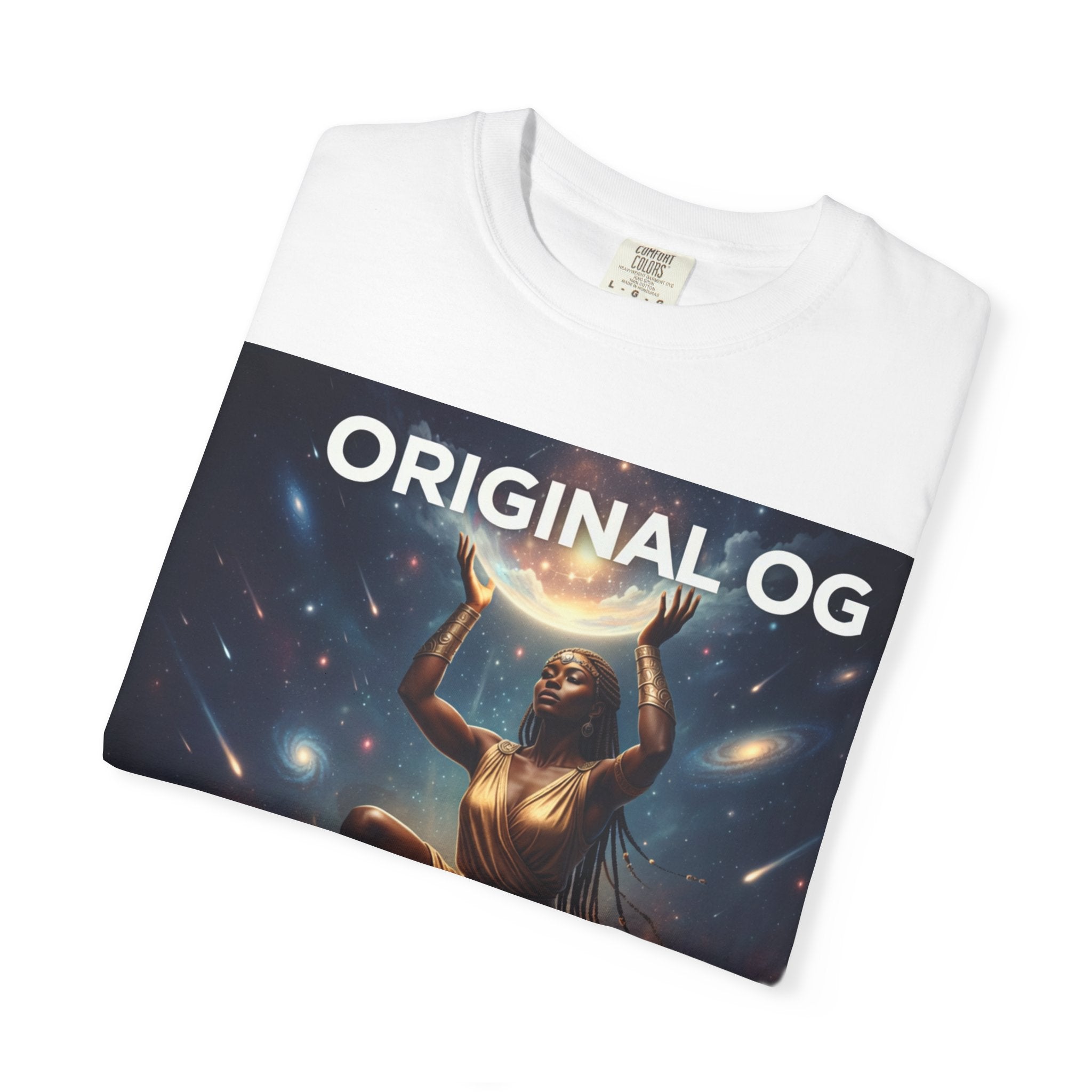 Original OG T-Shirt — Vintage Cosmic Goddess Graphic Tee