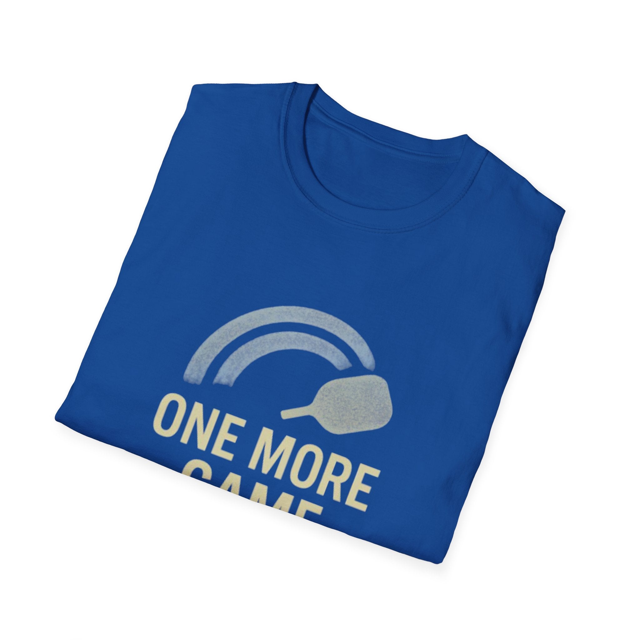 One More Game Pickleball Graphic T-Shirt