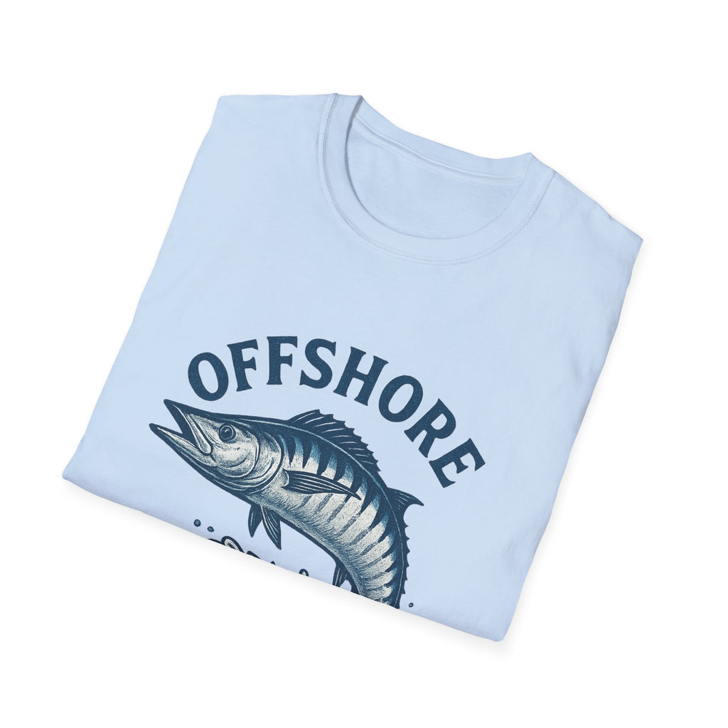 Fishing T-Shirt — "Offshore Adventure" Maritime Graphic Tee