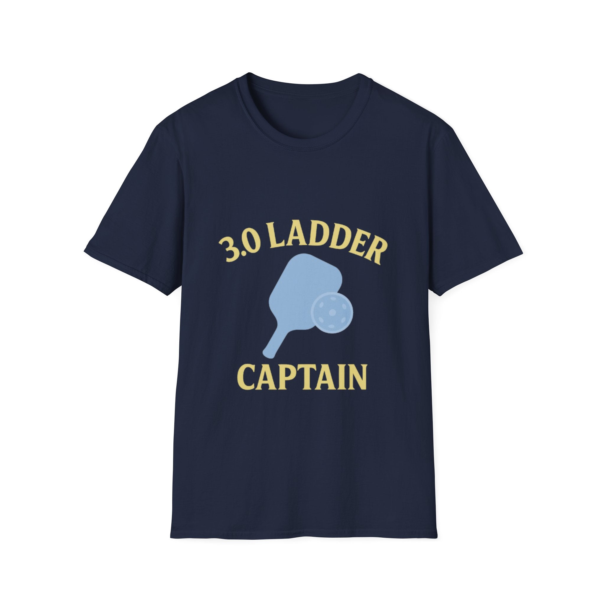 3.0 Ladder Captain T-Shirt — Pickleball Paddle Graphic Tee