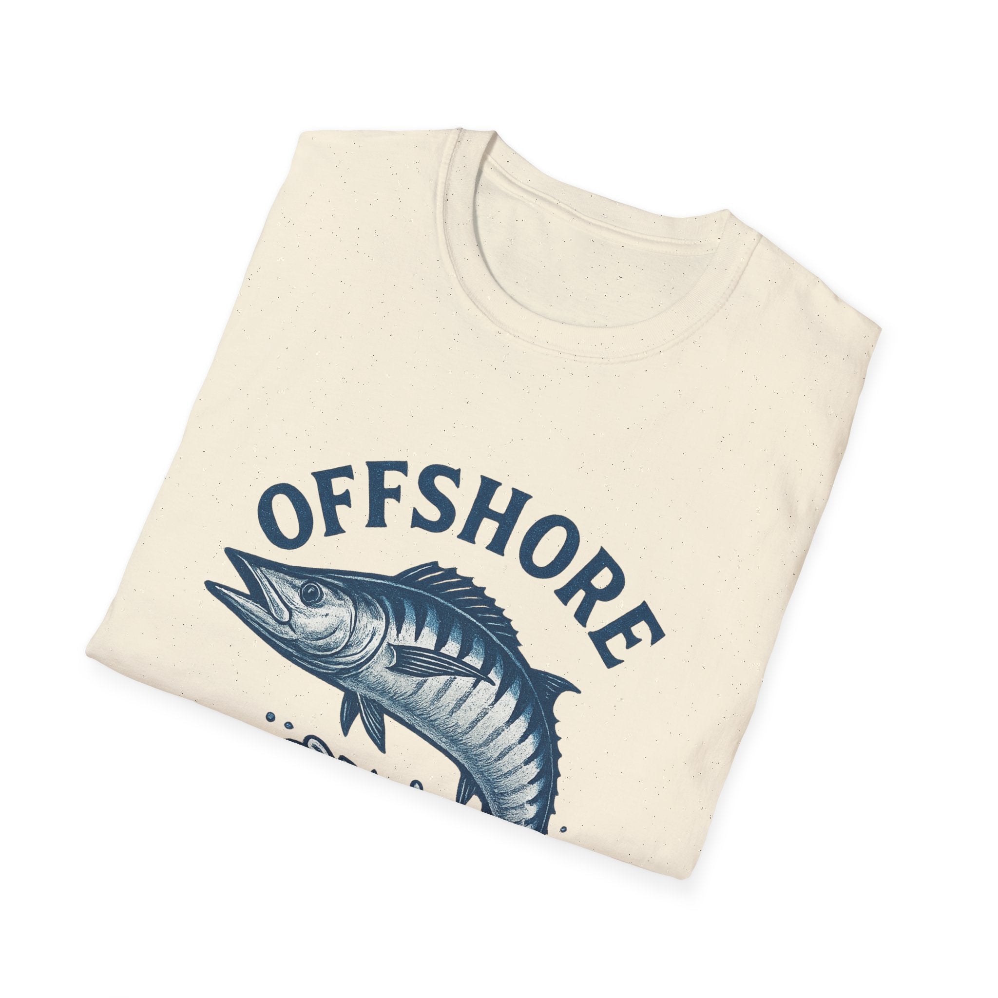 Fishing T-Shirt — "Offshore Adventure" Maritime Graphic Tee