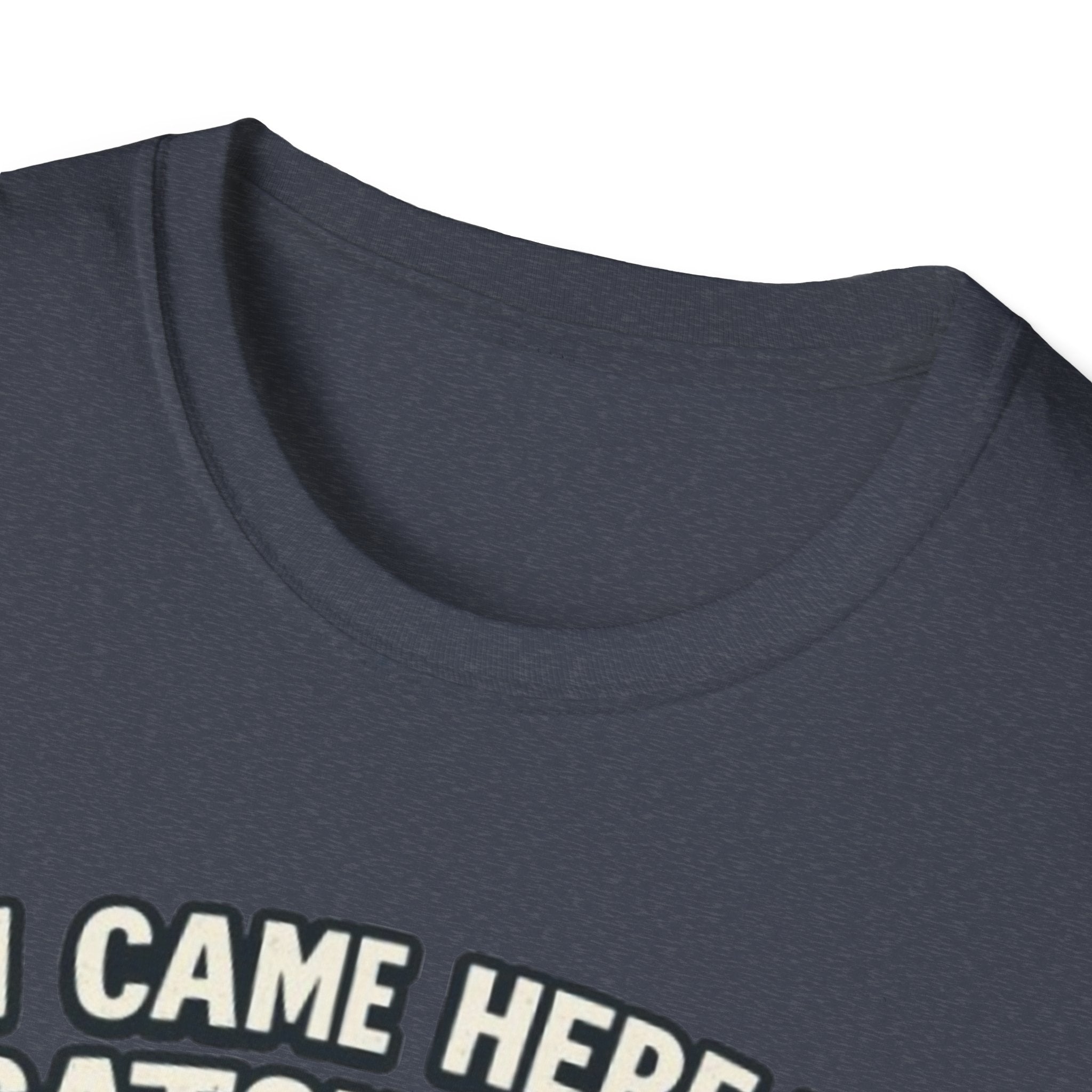 Fishing T-Shirt — "I Came Here To Catch Fish, Not These Hands" Funny Angler Tee