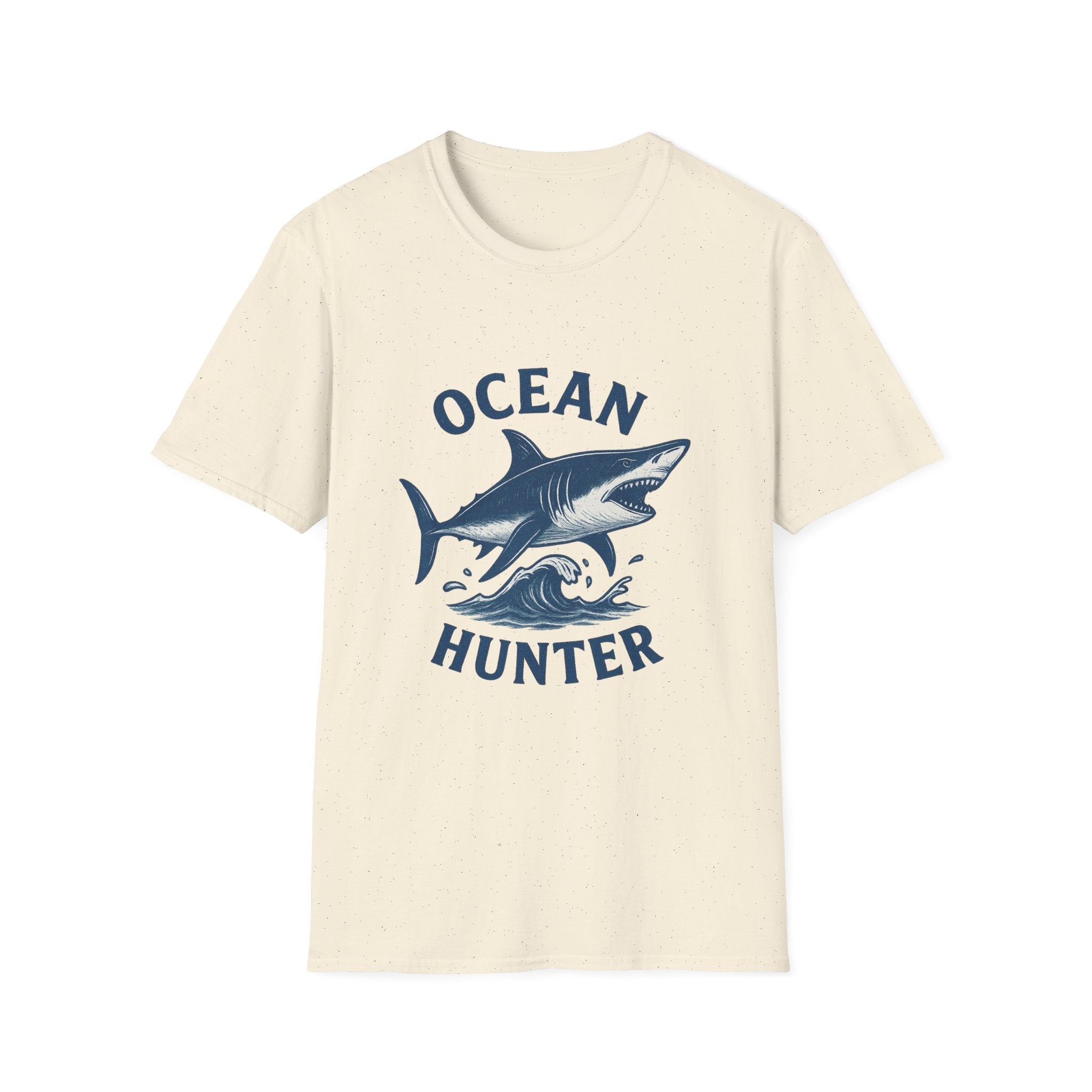 Ocean Hunter Shark T-Shirt — Graphic Marine Fishing Tee