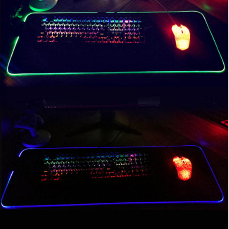 RGB Luminous Mouse Pad | LED Magic Color - Enhance Your Gaming Setup