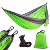 Premium Outdoor Hammock - Durable 210T Nylon Parachute Fabric, Portable & Comfortable for Camping, Hiking