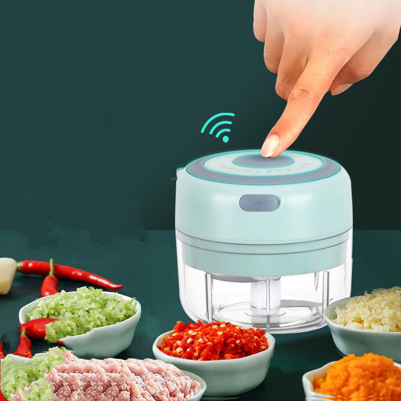 USB Rechargeable Mini Electric Garlic Chopper | Compact & Durable Kitchen Gadget for Effortless Cooking