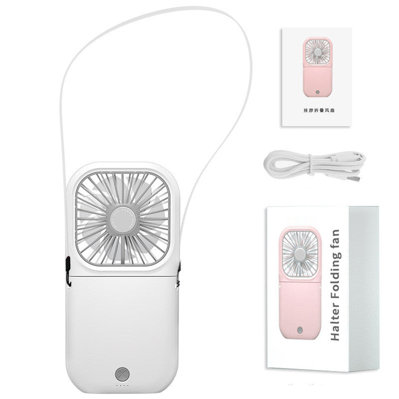 Stay Cool Anywhere: Portable Hands-Free Neck Fan