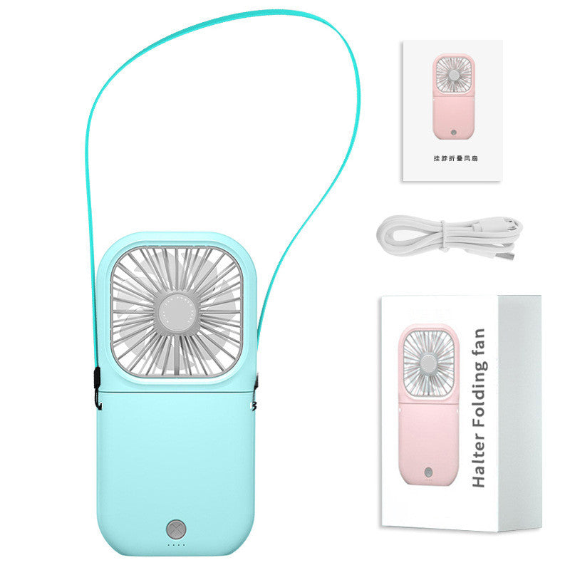 Stay Cool Anywhere: Portable Hands-Free Neck Fan