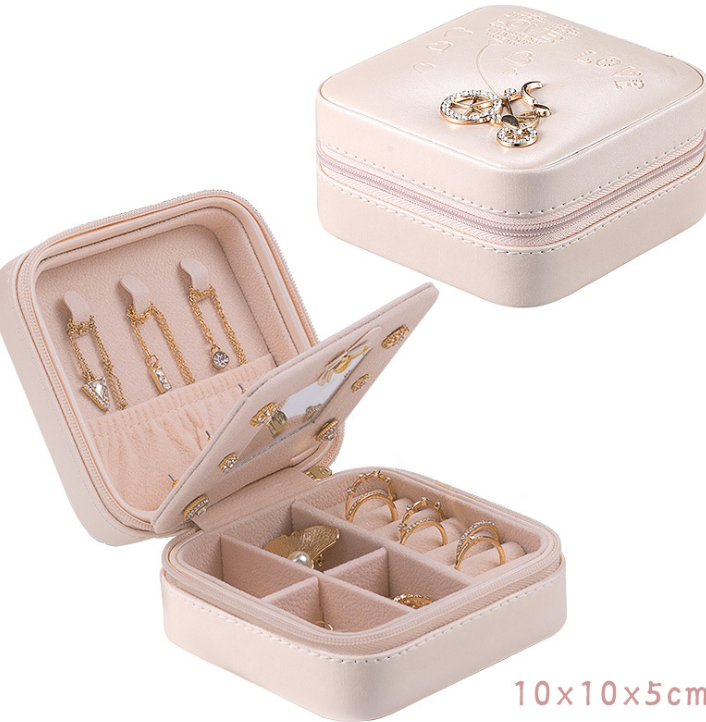 Stylish Portable Jewelry Box for Travel