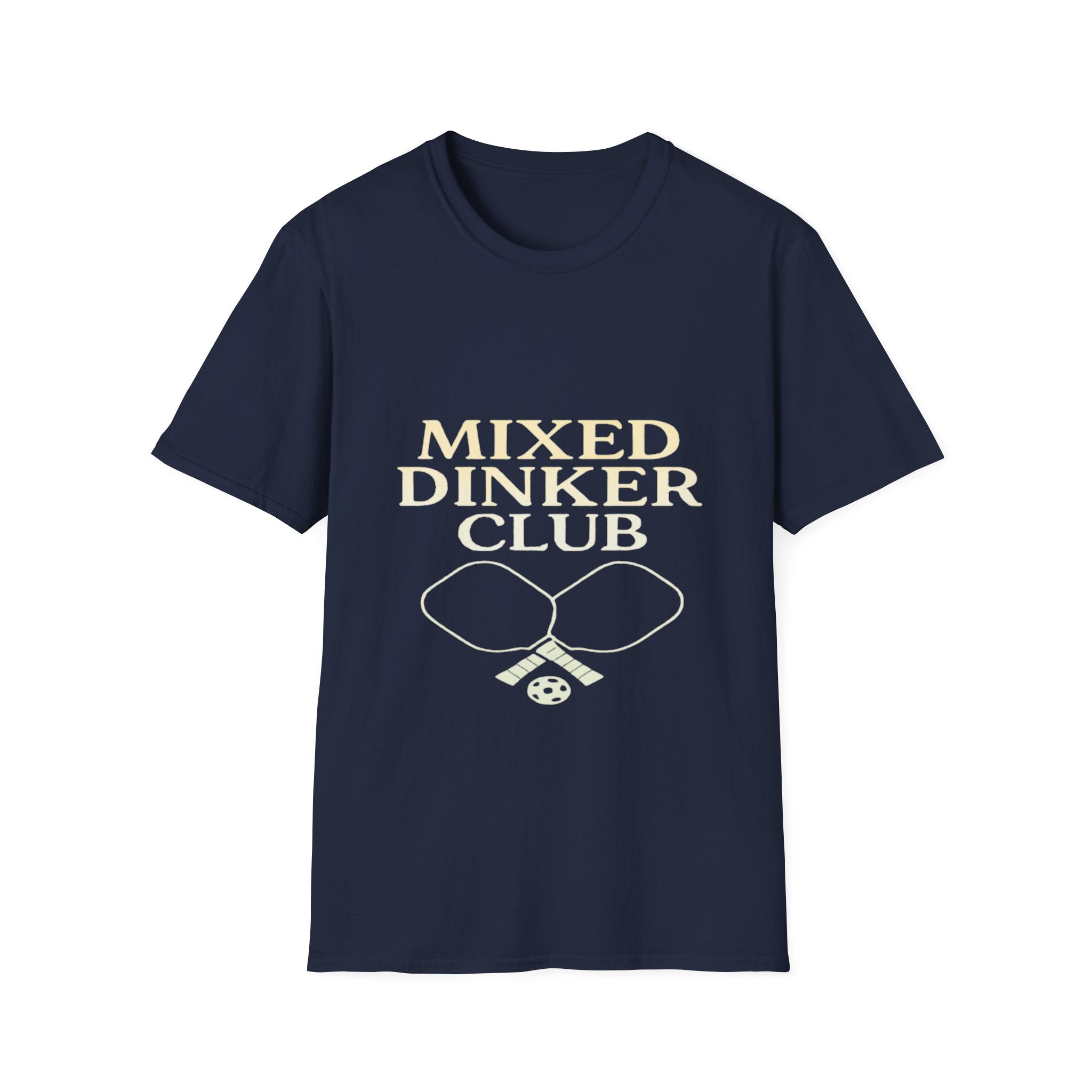 Mixed Dinker Blue Pickleball T-Shirt Graphic Tee