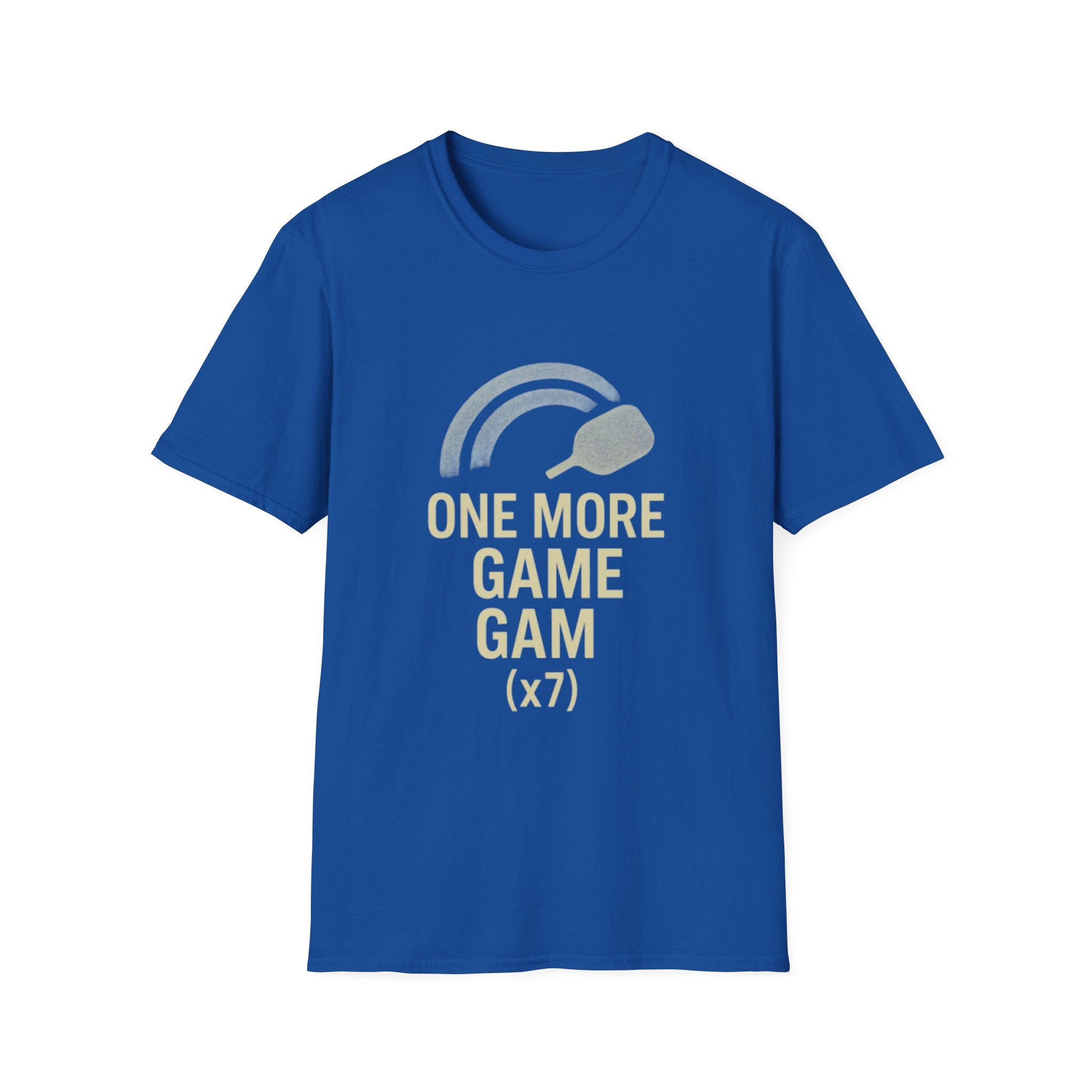 One More Game Pickleball Graphic T-Shirt