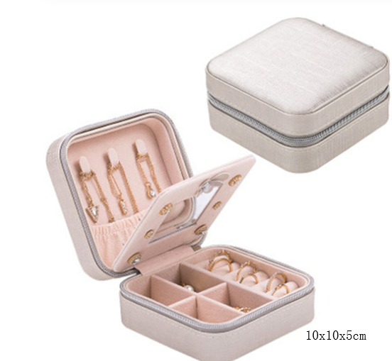 Stylish Portable Jewelry Box for Travel