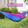 Premium Outdoor Hammock - Durable 210T Nylon Parachute Fabric, Portable & Comfortable for Camping, Hiking