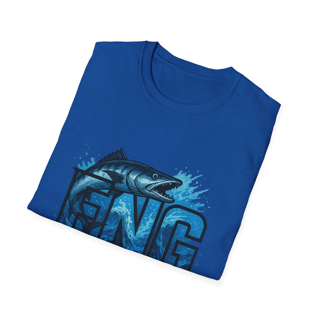 ENG Blue Marlin Fishing T‑Shirt — Sporty Ocean Graphic Tee