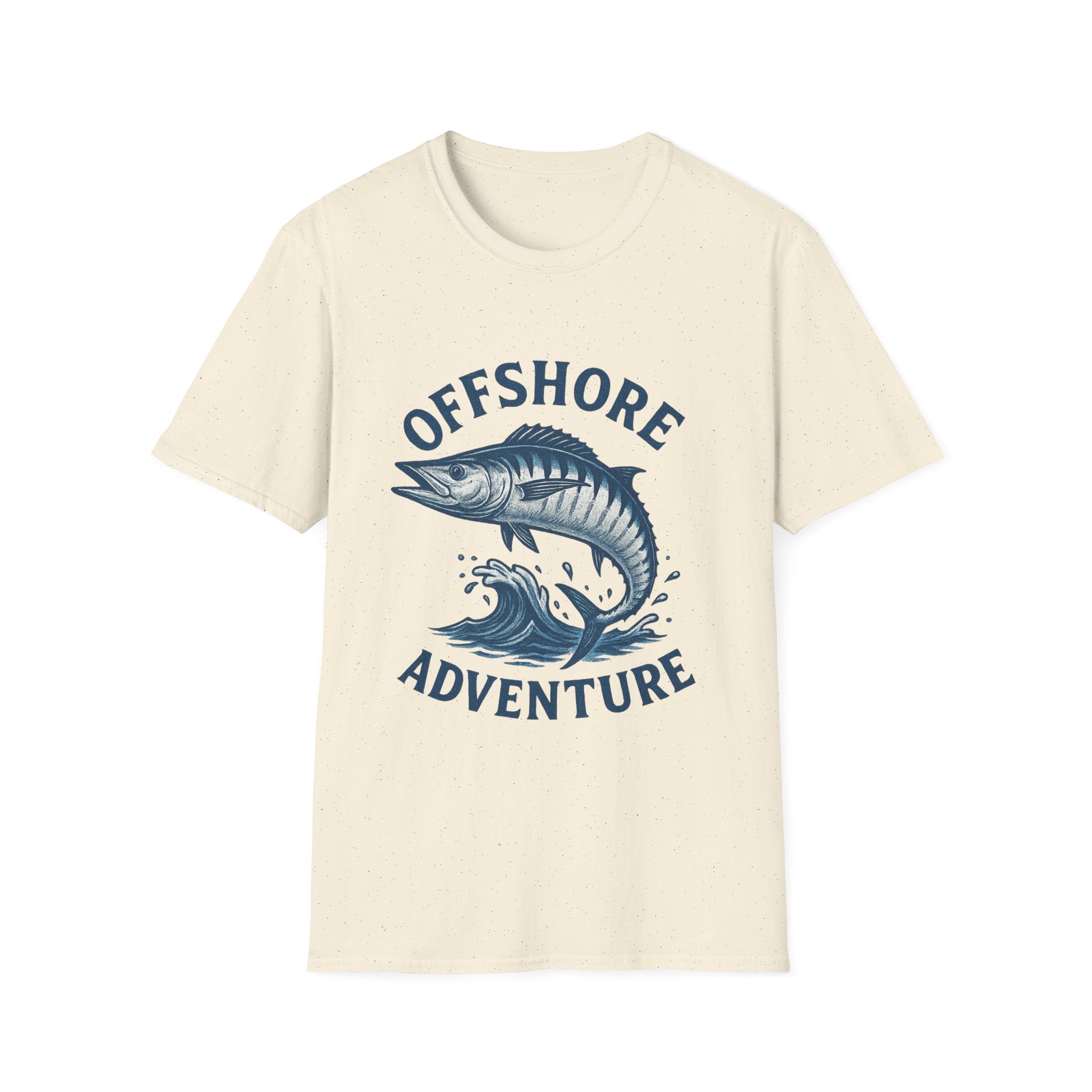 Fishing T-Shirt — "Offshore Adventure" Maritime Graphic Tee
