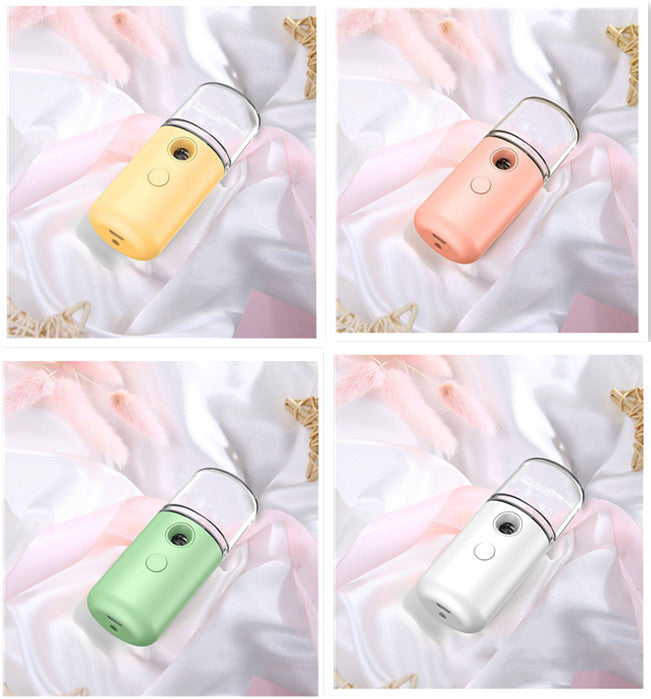 Nano Sanitizer Sprayer & Face Moisturizing Mist - USB Rechargeable Mini Hydration Machine