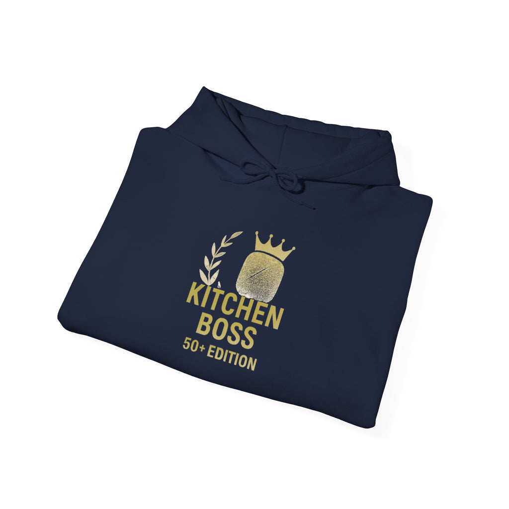 Kitchen Boss Pickleball Hoodie - 50th Edition Gold Crown Chef Gift
