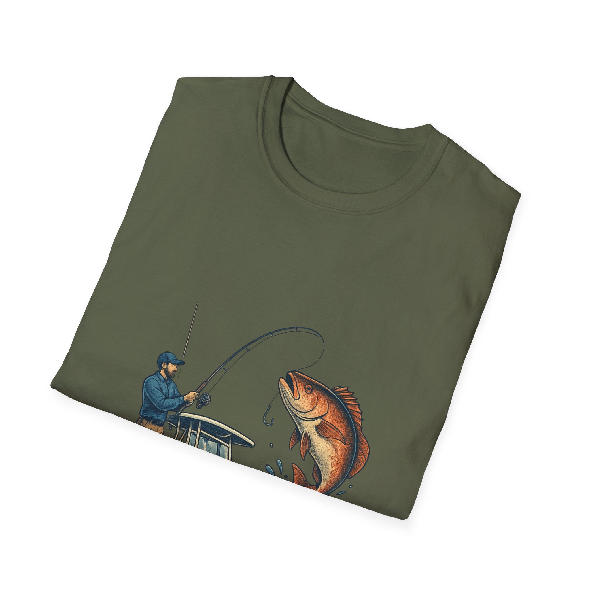 Fishing Boat T-Shirt — Big Catch Graphic Tee