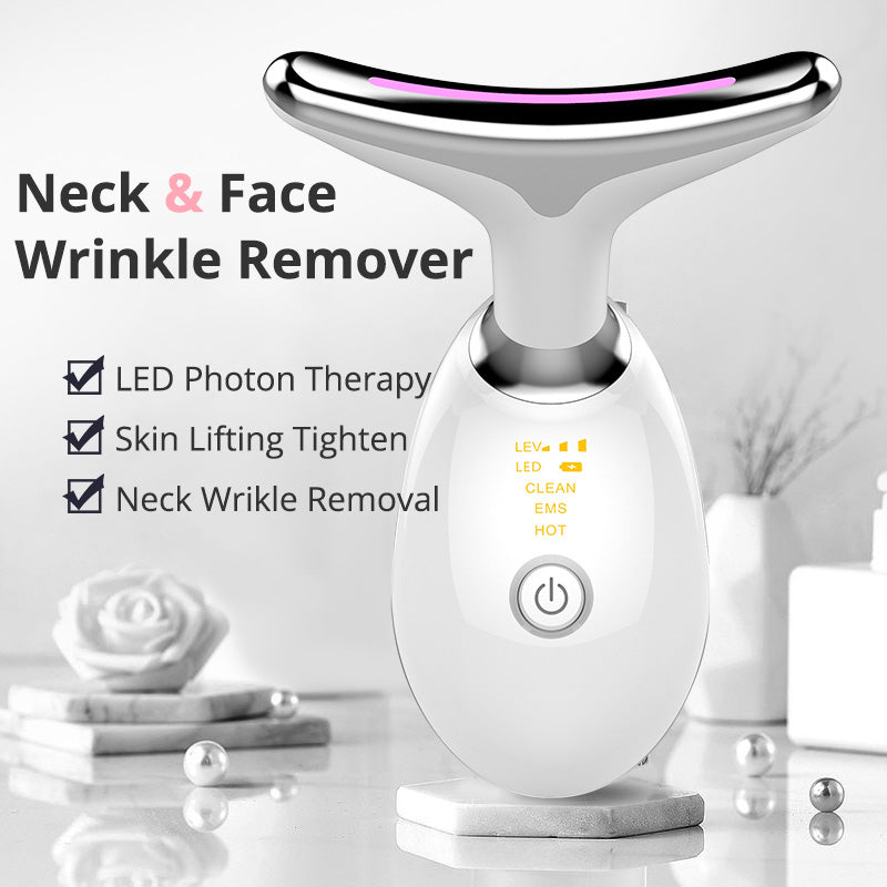 Revitalize Your Skin with EMS Thermal Neck Lifting Massager