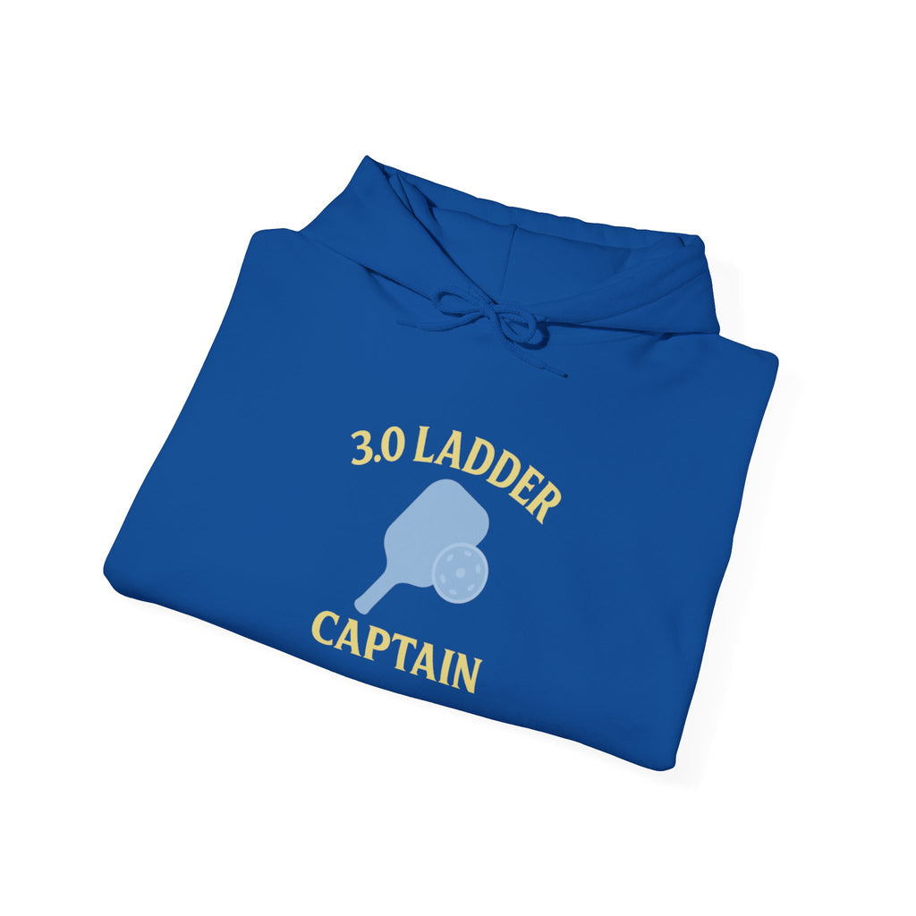 Ladder Captain Firefighter Hoodie — "30 Ladder Captain" Badge Sweatshirt