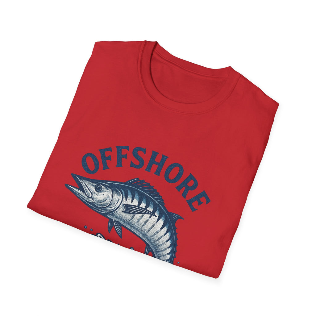 Fishing T-Shirt — "Offshore Adventure" Maritime Graphic Tee