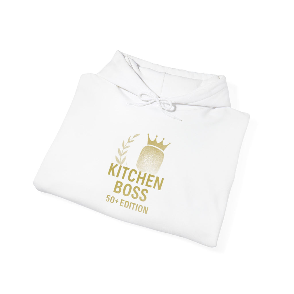 Kitchen Boss Pickleball Hoodie - 50th Edition Gold Crown Chef Gift