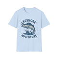 Fishing T-Shirt — "Offshore Adventure" Maritime Graphic Tee