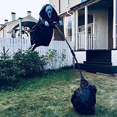 Unique Skull Screaming Scarecrow - Perfect Halloween & Garden Decor