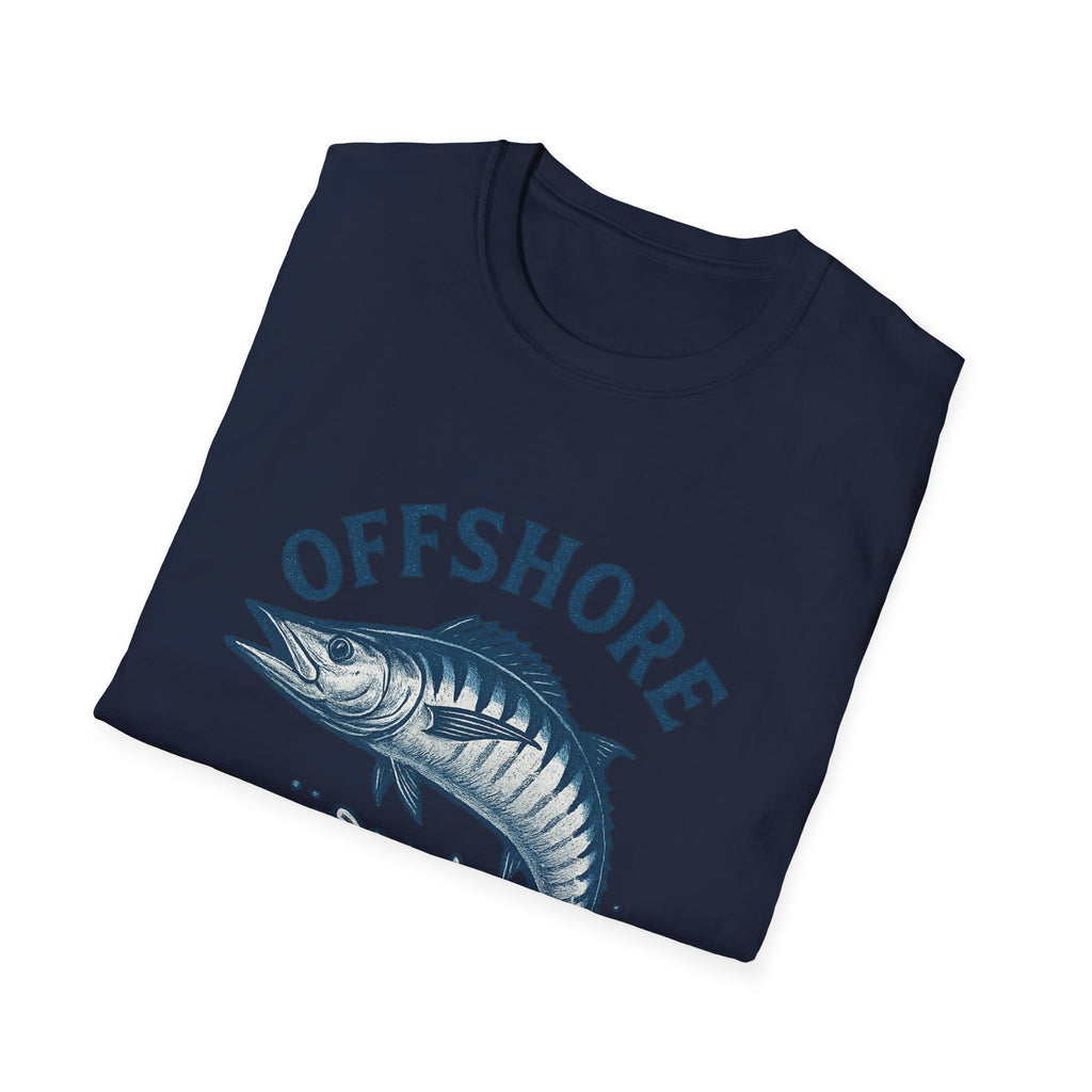 Fishing T-Shirt — "Offshore Adventure" Maritime Graphic Tee