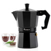 Premium Stovetop Espresso Maker with Gift Package - Classic Italian Moka Pot for the Perfect Brew - Includes 2 Cups
