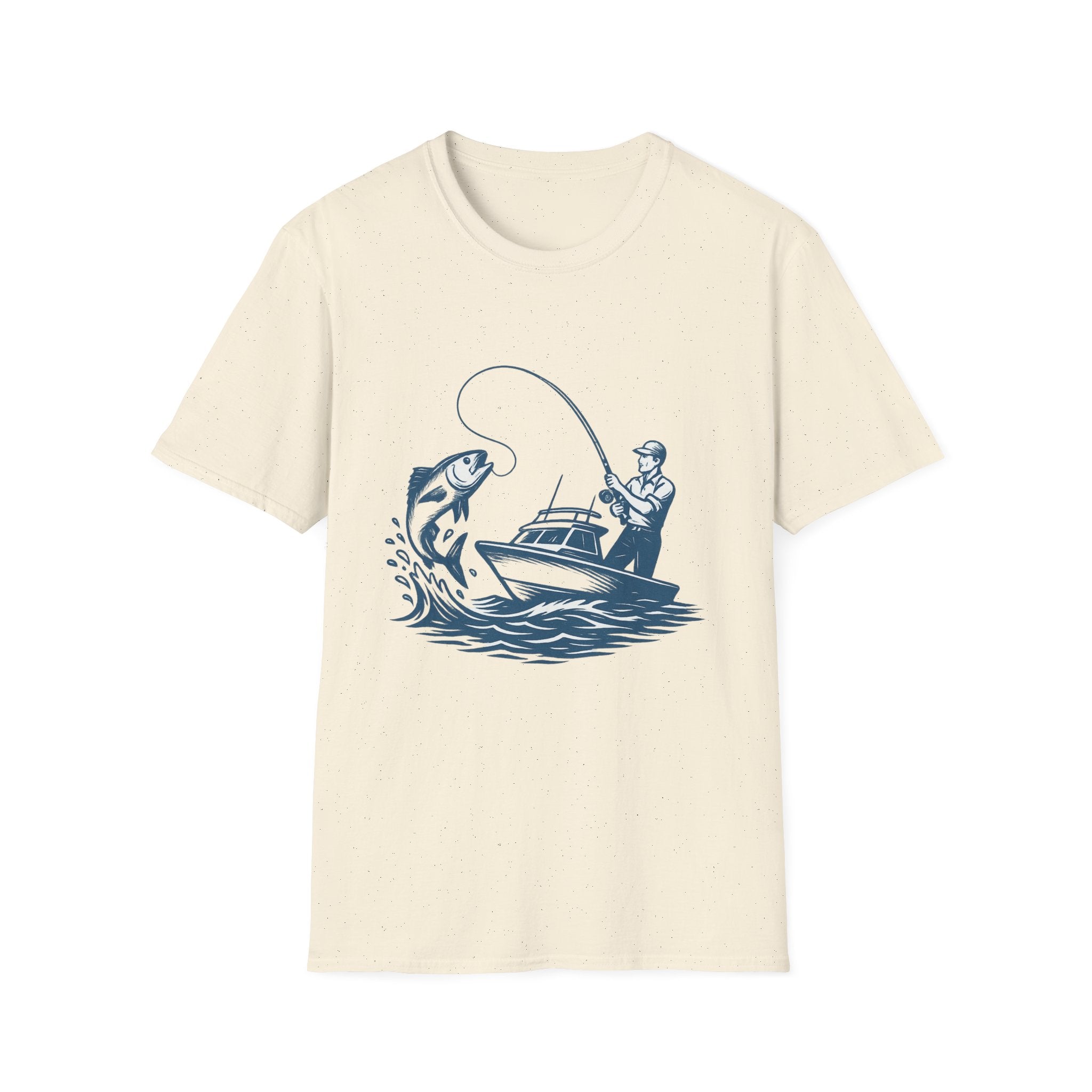 Fishing Boat T-Shirt — Angler Catch Graphic Tee
