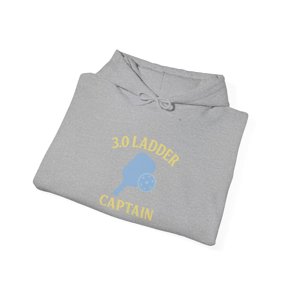 Ladder Captain Firefighter Hoodie — "30 Ladder Captain" Badge Sweatshirt